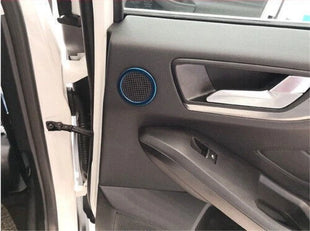 Fit for Ford Focus Cover Trim Blue Titanium 2019-2020 Inner Door Speaker Frame