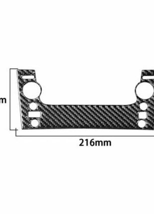 Console AC Button Control Frame For Lexus GS350 450h 2007-2011 Real Carbon Fiber
