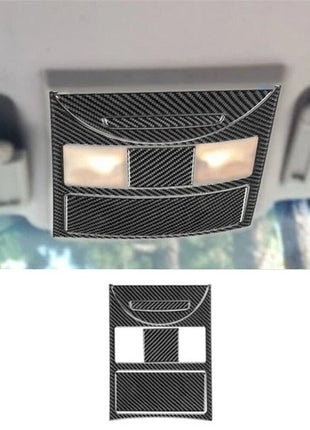 5Pcs Carbon Fiber Car Ceiling Light Trim Cover For Nissan Quest 2004-2006 Type B