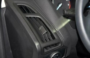Console L&R Air Outlet Vent Trim 4PCS For Ford Focus 2012-2018 Black Titanium
