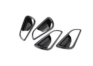 For Ford Focus ST RS 2012-2014 Frame Trim 4PCS Inner Door Handle Carbon Fiber