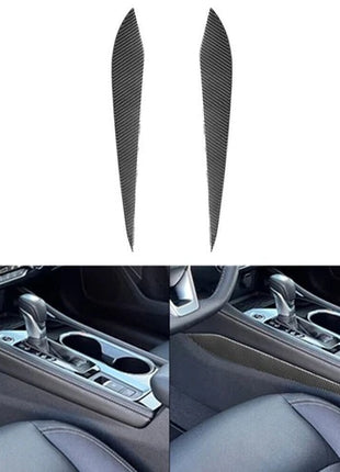 Carbon Fiber  Central Console Side Strips Cover Trim For Nissan Altima 2019-2022