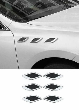 For Lexus ES250 300h 350 2019-22 ABS Chrome Front Side Door Fender Cover Trim 6p