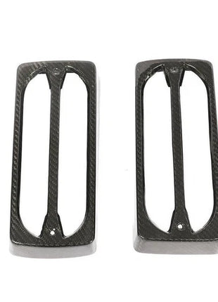 Carbon Fiber Rear Tail Light Cover Trim For Mercedes-Benz G Class W463 G63 04-18