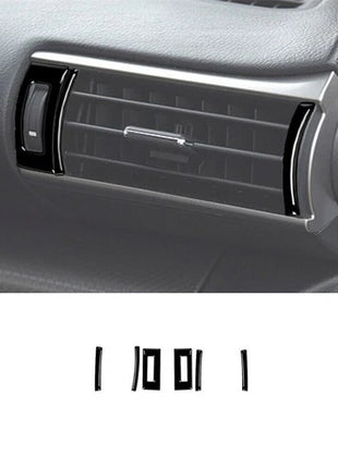 6X Gloss Black Air Vent Outlet Cover Trim For Lexus RC300 350 200T 2015-2020