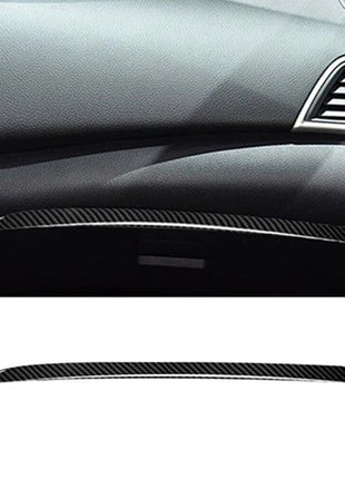 Carbon Fiber Passenger Dashboard Panel Cover Trim For Nissan Sentra 2013-2019