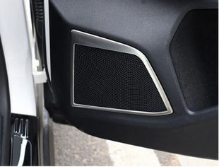 2019-2020 Inner Door Speaker Frame Silver Titanium For Ford Focus Cover Trim