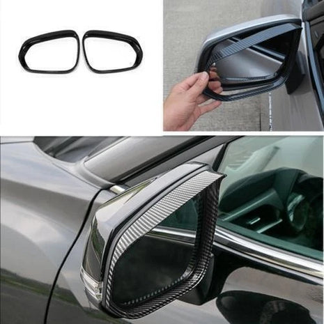 For Lexus RX350 450H 16-22 Carbon Rearview Mirror Rain Guard Eyebrow Frame Trim
