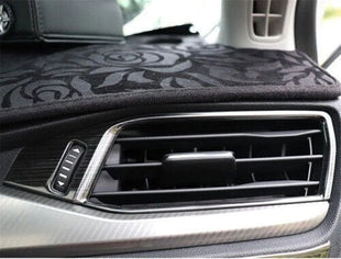 2019-2020 3pcs Black Titanium Console Air Outlet Vent Decor Fit for Ford Focus