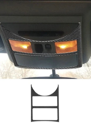 For Nissan Quest 2004-2006 Car Ceiling Light Frame Trim Cover TypeB Carbon Fiber