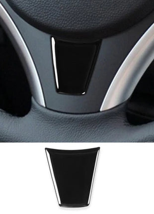 Black Inner Steering Wheel Lower Panel Trim For Bmw 3 Series E90 E92 E93 2005-12
