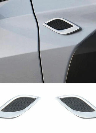 For Lexus NX250 350 2022-2023 ABS Chrome Front Side Vent Fender Cover Trim 2pcs