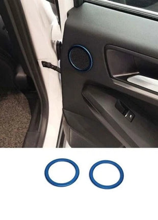 Fit for Ford Focus Cover Trim Blue Titanium 2019-2020 Inner Door Speaker Frame