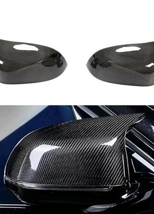 For BMW F95 F96 F97 F98 X3M X4M X5M Carbon Fiber Side Mirror Cover Caps Replace