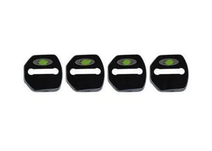 4PCS Cover Trim Door Lock Protection For Ford Focus ST RS Black 2012-2018 Steel