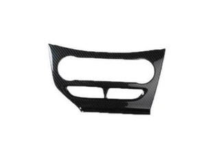 1PCS Central Console AC Switch Panel Trim Carbon Fiber 2012-2014 For Ford Focus