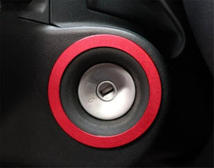 Cover Trim Start Button Aluminum Red Ignition Switch For Ford Focus ST RS 19-20