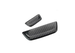 Carbon Fiber Interior Storage Box Handle For Ford Focus 2PC Cover Trim 2012-2018