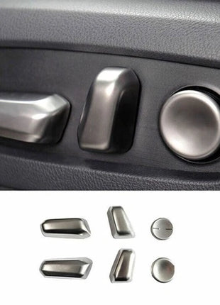 For Lexus NX250 350 2022-23 ABS Mate Silver Seat Adjust Handle Button Cover Trim