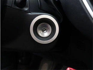 Cover Trim For Ford Focus ST RS 19-20 Start Button Ignition Switch Alloy Silver