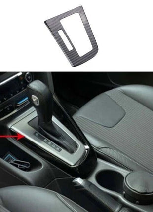 ABS carbon fiber console gear frame trim shift For Ford Focus ST RS 2012-2014