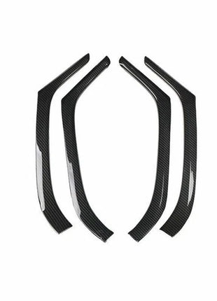 For Lexus RX350 450h 2016-20 ABS Carbon Fiber Inner Door Handle Strip Cover Trim