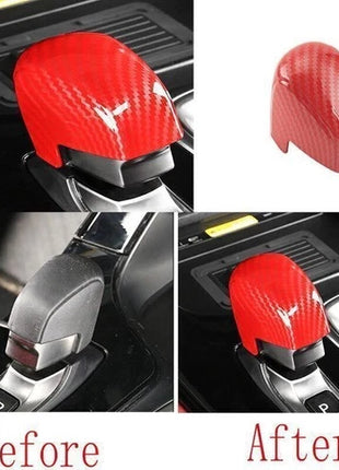 Carbon Fiber For Lexus NX250 350 2022-23 Gear Shift ABS Knob Shifter Lever Trim