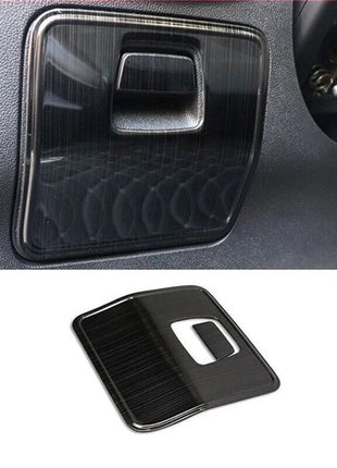 For 19-20 Ford Focus ST cover trim storage box handle Main driver Black steel