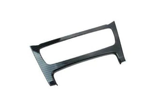2012-2018 1PCS Central Console AC Switch Panel Trim For Ford Focus Carbon Fiber