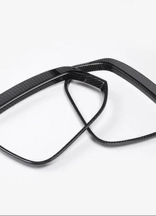 For Lexus RX350 450H 16-22 Carbon Rearview Mirror Rain Guard Eyebrow Frame Trim