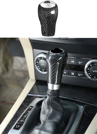 For Benz G Class W463 2009-2011 Dry Carbon Fiber Car Gear Shift Knob Cover Trim