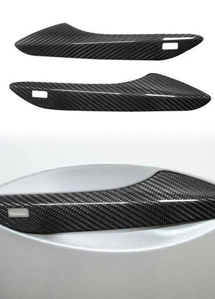 Dry Carbon Fiber Exterior Door Handle Cover Trim for Lexus RC 300 350 RC F 15-22