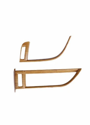 Left And Right Air Outlet Vent Trim For Lexus ES250 300h 350 2019-2023 Dark Wood