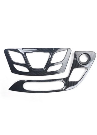 For Buick Envision 2014-2018 Carbon Fiber Central Ac Button Control Panel Trim