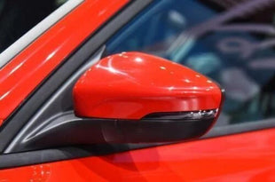 Carbon Fiber Exterior Rear View Mirror Cover Trim For Ford Focus 2012-2018 RS