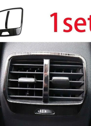 For Ford Focus ST RS 19-20 Rear Air Outlet Vent Panel Cover Trim Titanium Black