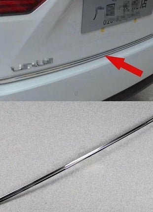 For Lexus RX350 450H 2016-2022 Silver Steel Rear Tail Trunk lid Strip Cover Trim