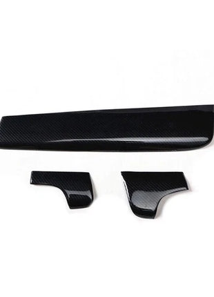 Carbon Fiber Central Console Dashboard Strip Cover Fit For Volvo S90 2016-2021