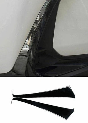 For Lexus NX250 350 22-2023 Black Titanium Front Fog Lamp Light Strip Cover Trim