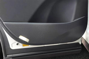 Carbon Fiber Look Inner Door Anti-Kick Panel Sticker For Lexus RX350 500h 23-24