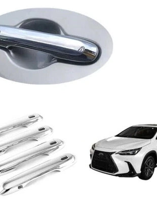 For Lexus NX250 NX350 2022-2023 ABS Chrome Out Side Door Handle Cap Cover Trim