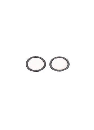 steel Rear Inner door speaker ring cover For 2019-2020 Ford Focus carbon fiber