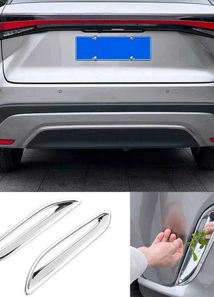 For Lexus RX 350 350h 500h 2023-24 Chrome Rear Bumper Air Outlet Vent Frame Trim