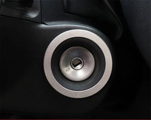 Cover Trim For Ford Focus ST RS 19-20 Start Button Ignition Switch Alloy Silver