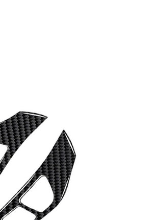 Carbon Fiber Steering Wheel Button Cover Trim For Nissan Sentra 2013-2019 Type A