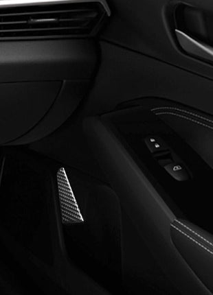 4Pcs Carbon Fiber Door Pull Inner Panel Cover Trim For Nissan Altima 2019-2022