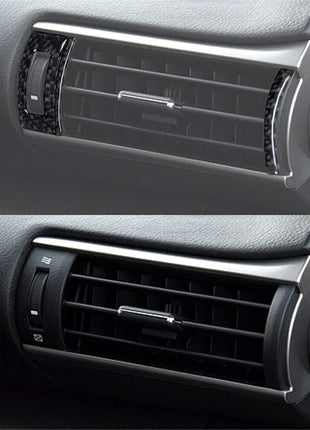 6X Carbon Fiber Air Vent Outlet Cover Trim For Lexus RC300 350 200T 2015-2020