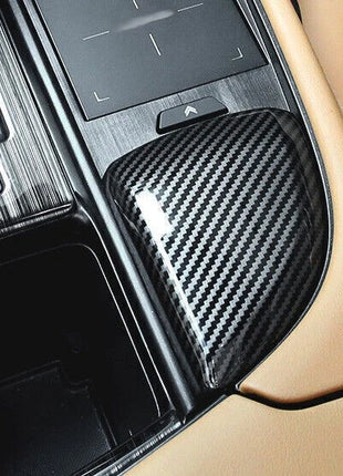 For Lexus ES250 300h 350 2019-2022 ABS Carbon Fiber Gear Shift Panel Cover Trim