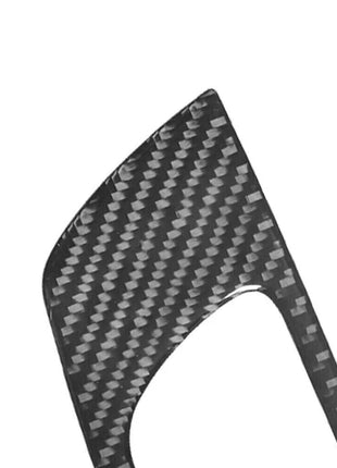 2Pcs Carbon Fiber Interior Front Door Handle Cover Trim For Lexus RX330 RX350