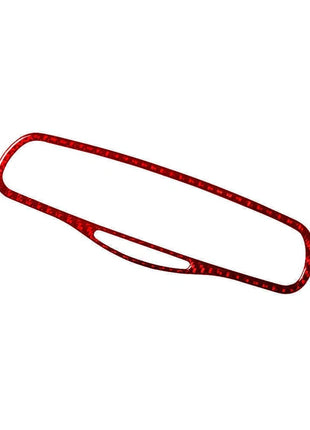 Red Carbon Fiber Interior Rearview Mirror Trim For Lexus RX330 RX350 2004-2009